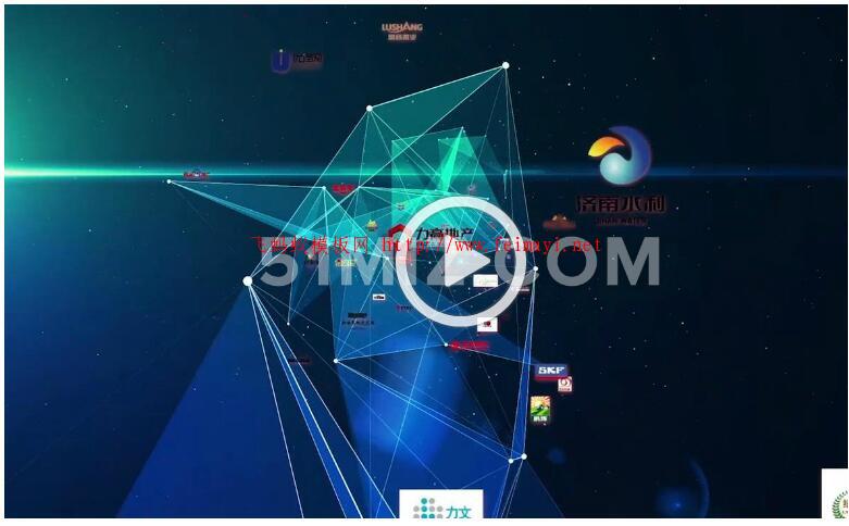 大量logo集錦震撼開場點線面金色落版ae模板 大量logo集錦震撼開場點線面金色落版ae模板